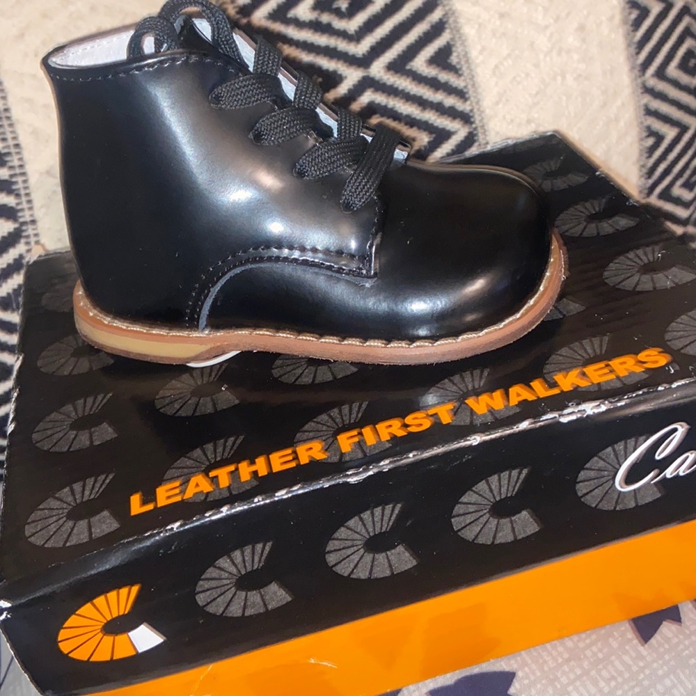 Leather first walker